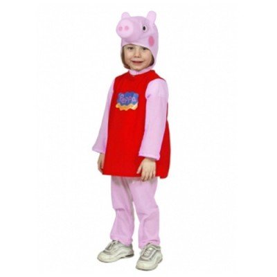 costume di carnevale di peppa pig