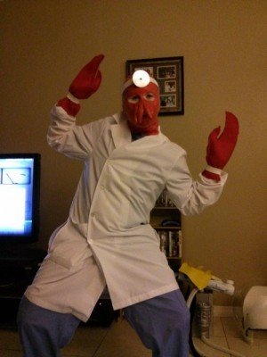 maschera di zoidberg