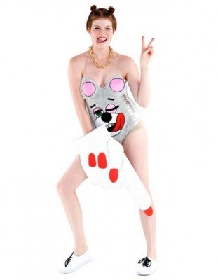 Miley Cyrus vestito carnevale donna