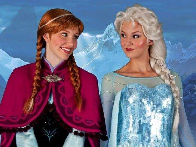 Costume di Carnevale di Frozen