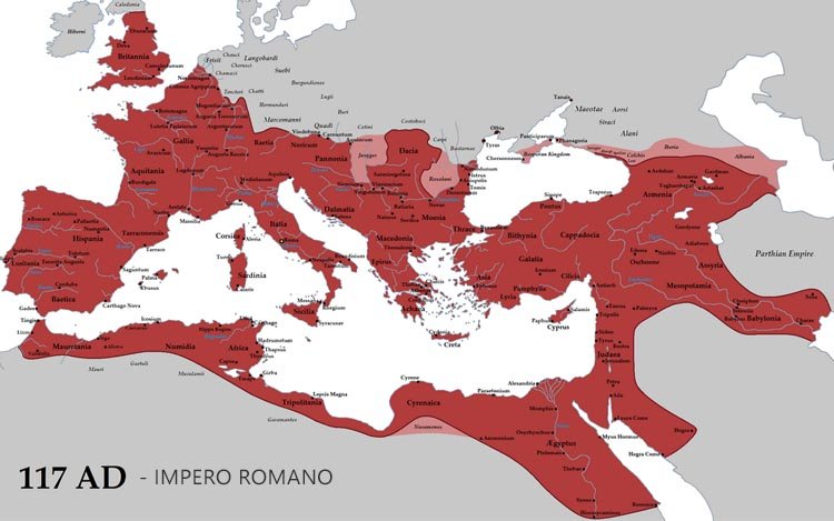 gli imperi più grandi della storia