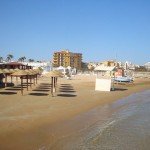 Spiaggia a Pozzallo (Sicilia)