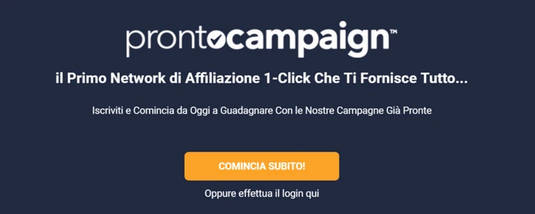 pronto campaign