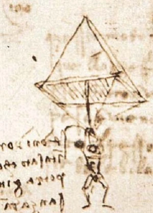 il paracadute di Leonardo da vinci